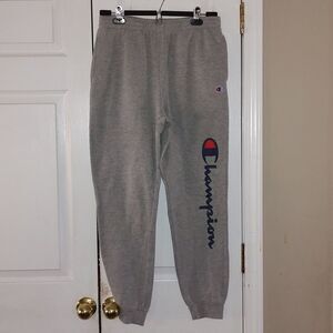 Kids Champion gray sweatpants  Sz XL